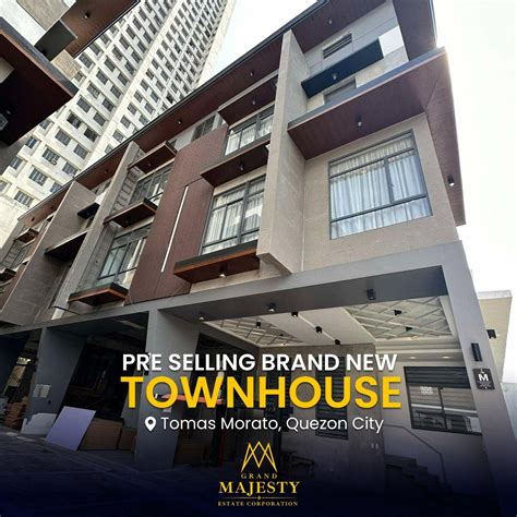 quezon city townhouse|8 Tomas Morato .
